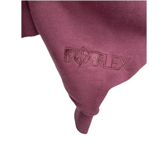 NWT Popflex Brunch Sweater Sweatshirt Merlot Size Small Medium - Picture 5 of 9